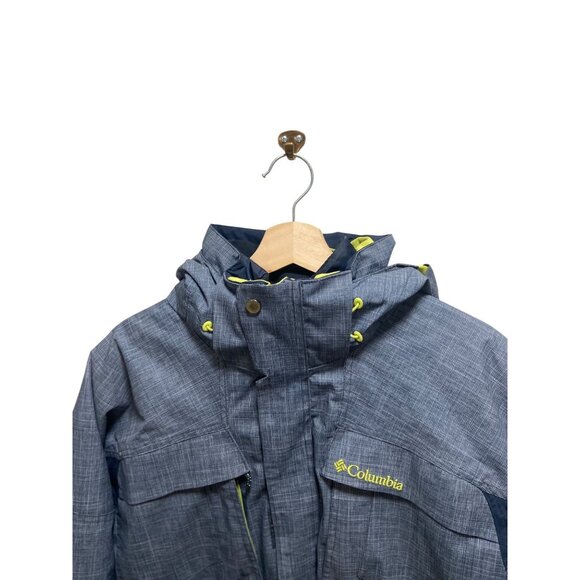Columbia Mens Omni-Shield Layered Parka Coat Gray Size M Outdoor Gorpcore Winter - Picture 14 of 16